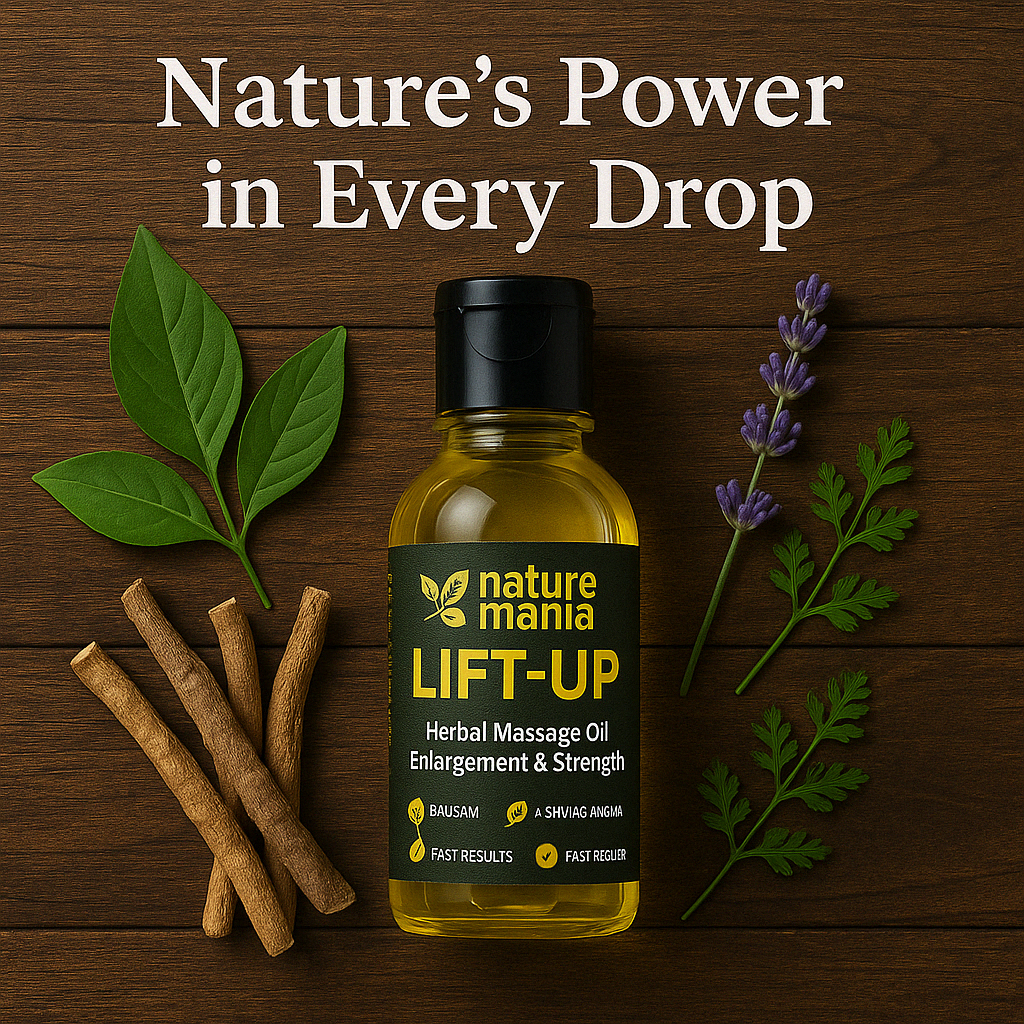 Lift-Up Massage Oil  for Men - Enjoy Better Intimacy 🥵